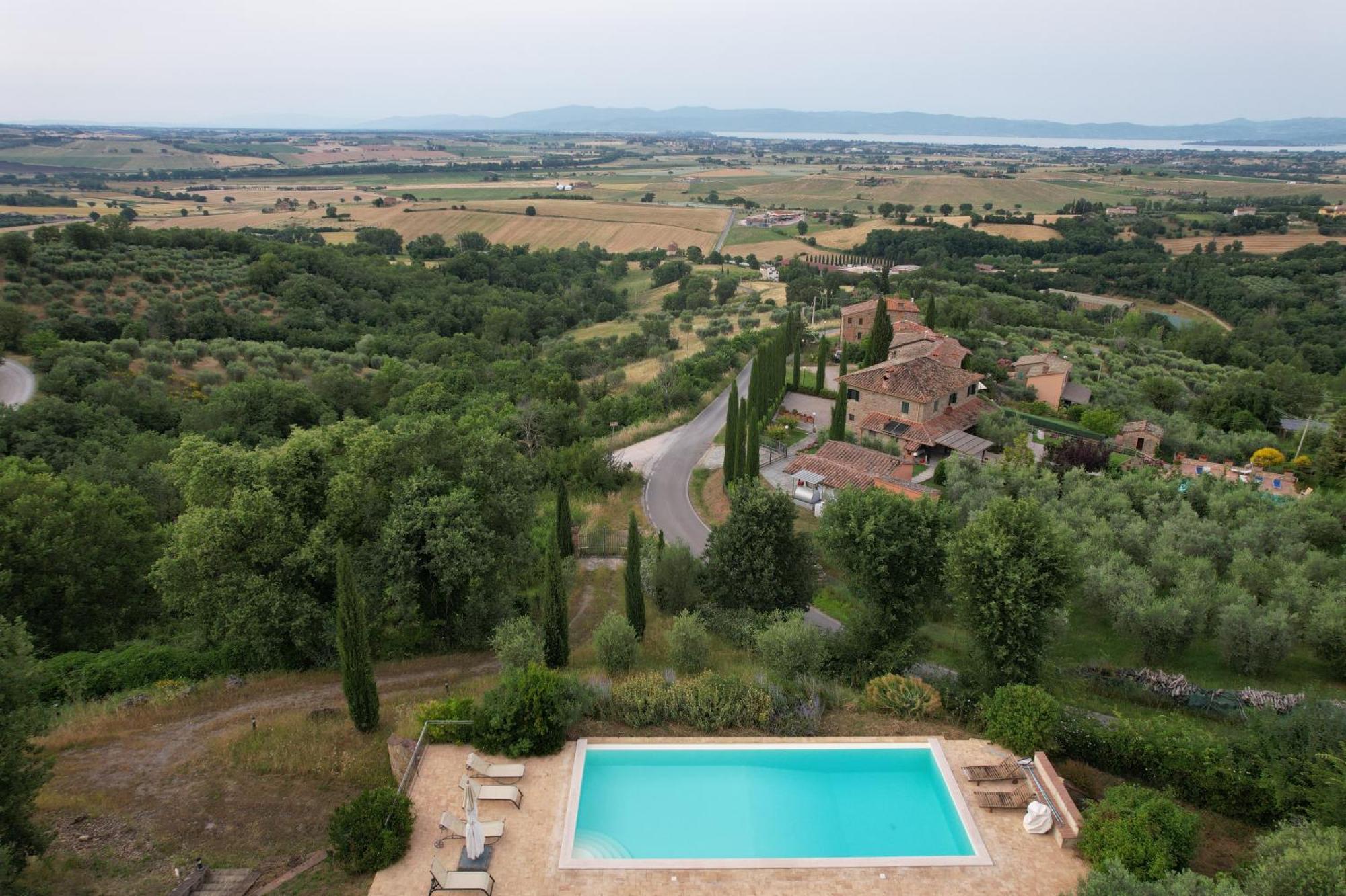 Fonte Pace Luxury Villa - A Fontanaro Property Paciano المظهر الخارجي الصورة